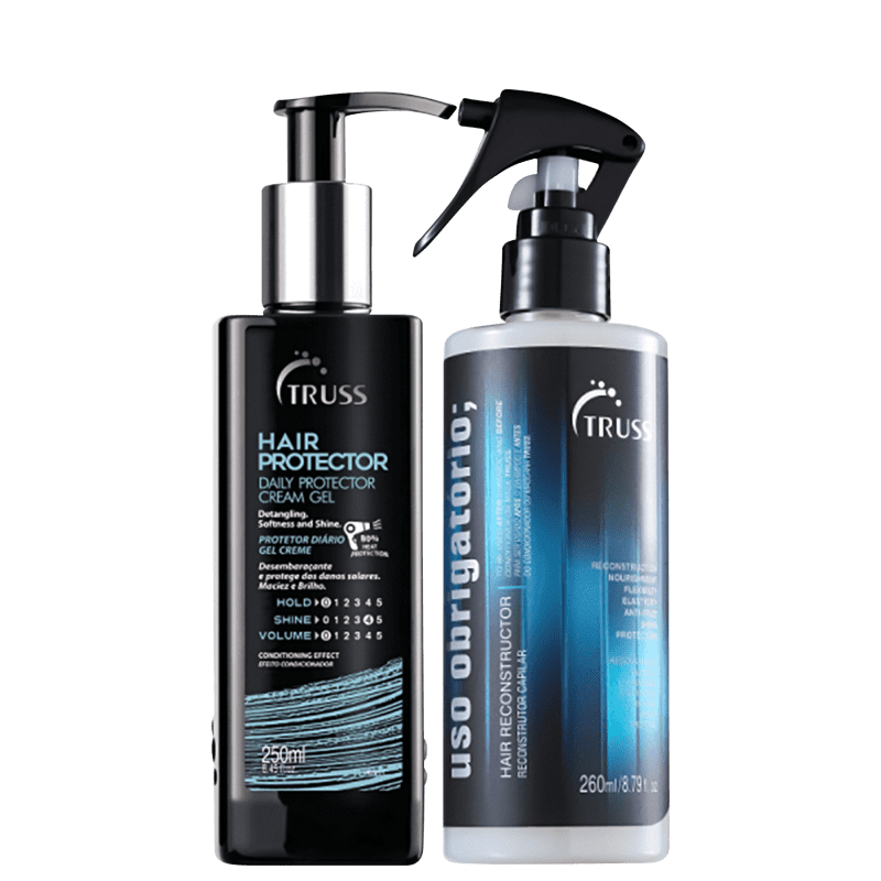 Kit Truss Hair Protector Obrigatório Duo (2 Produtos) Menor preço em Kit Truss Hair Protector Obrigatório Duo (2 Produtos)