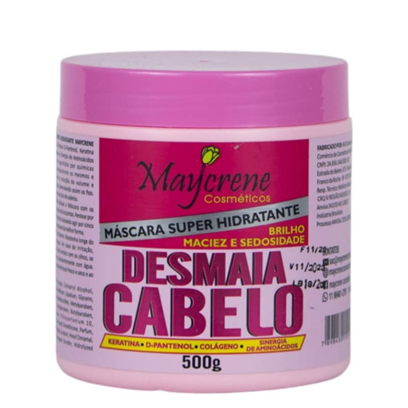 Máscara desmaia cabelo intensy 500g - Diva