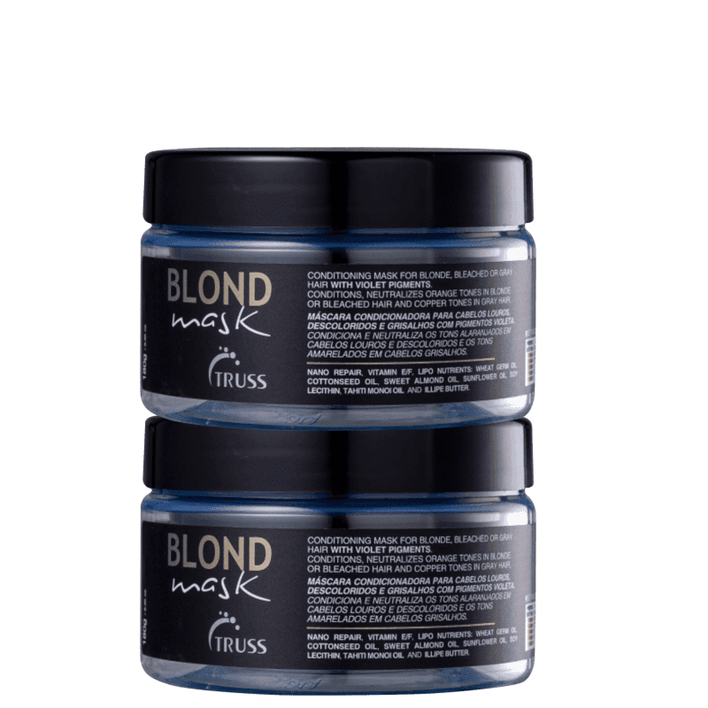 Kit Truss Blond Mask (2 Unidades) Menor preço em Kit Truss Blond Mask (2 Unidades)