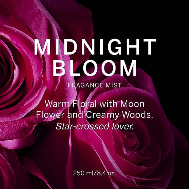 Midnight Bloom Victoria's Secret Body Mist Spray Corporal 250ml