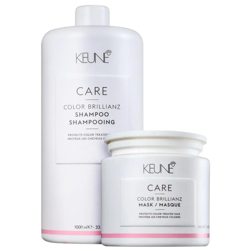Keune Care Color Brillianz Kit Shampoo 1000ml + Máscara 500ml