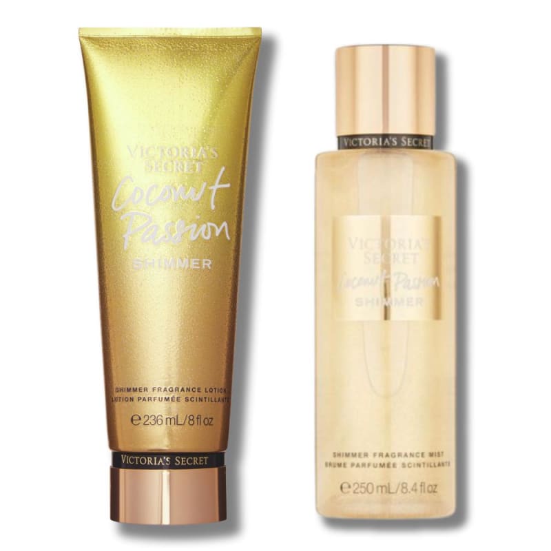 Coconut Passion Shimmer - Victoria's Secret Body Lotion - Hidratante  Corporal Perfumado 236ml