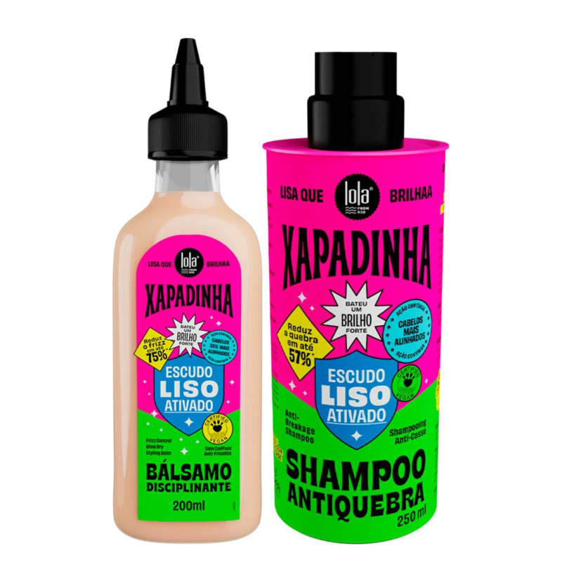 Lola Cosmetics Xapadinha - Bálsamo Disciplinante + Shampoo