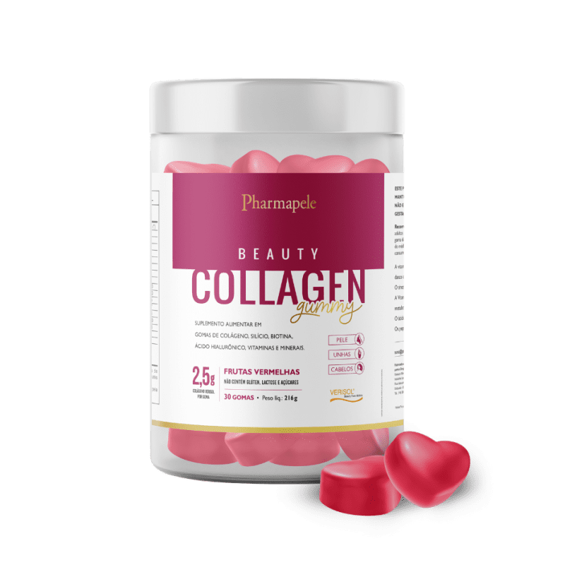 Pharmapele Beauty Collagen Gummy - Suplemento Alimentar (30 Cápsulas) Menor preço em Pharmapele Beauty Collagen Gummy - Suplemento Alimentar (30 Cápsulas)