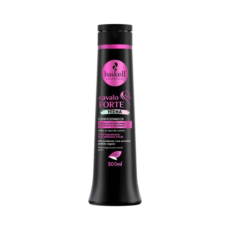 Haskell Cavalo Forte Hidra Condicionador Hidratação 500ml Menor preço em Haskell Cavalo Forte Hidra Condicionador Hidratação 500ml