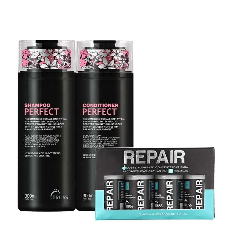 Kit Truss Perfect Shock Repair Beleza na 