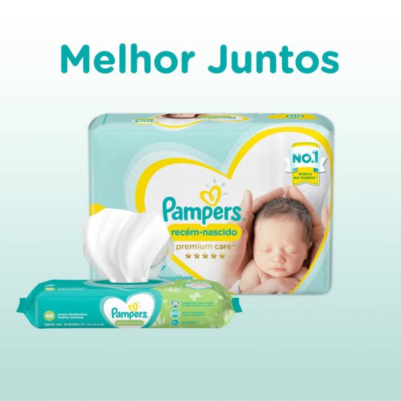 Fralda Pampers Premium Care Rn 20 Unidades