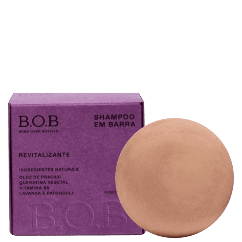 Shampoo Barra B.O.B. Bars Revitalizante 80gr