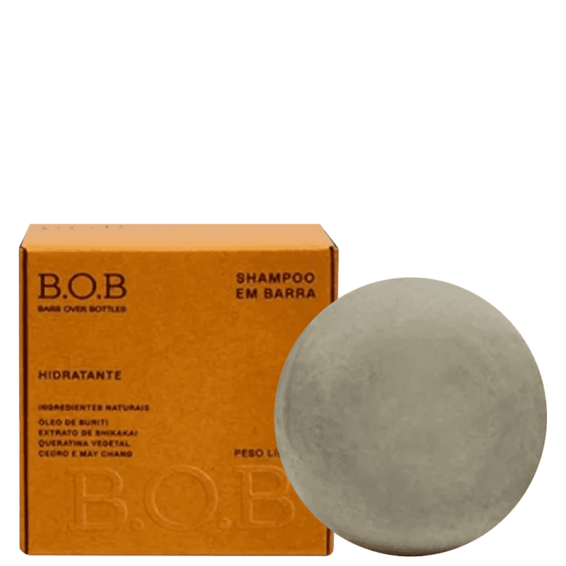 B.O.B Hidratante Shampoo em Barra 80g