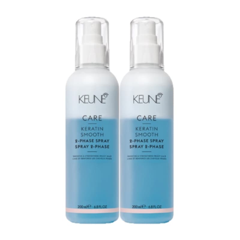Kit Keune Care Keratin Smooth 2 Phase Spray Leavein Condicionador