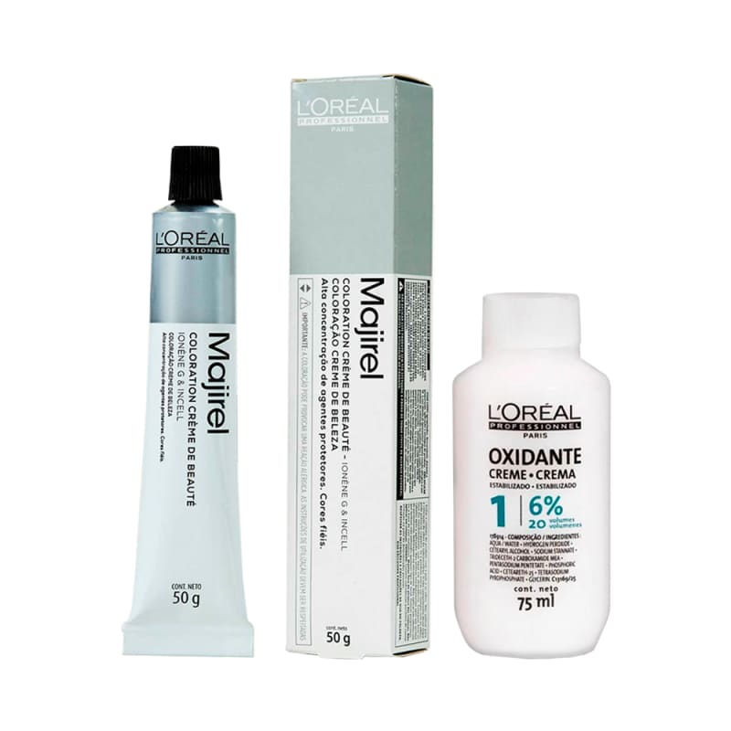 Kit L’Oréal Professionnel Promo Pack Majirel 6.0 + Oxigenada 20 Vol (2 Produtos) Menor preço em Kit L’Oréal Professionnel Promo Pack Majirel 6.0 + Oxigenada 20 Vol (2 Produtos)