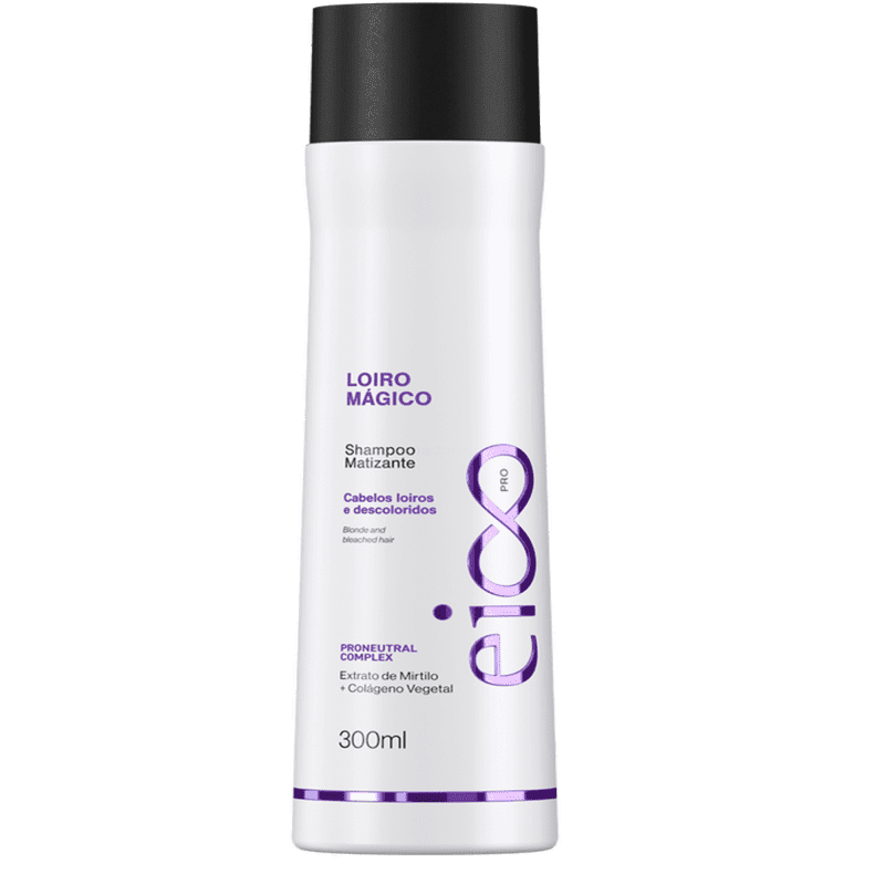 Eico Pro Loiro Magico Shampoo Matizante 300ml
