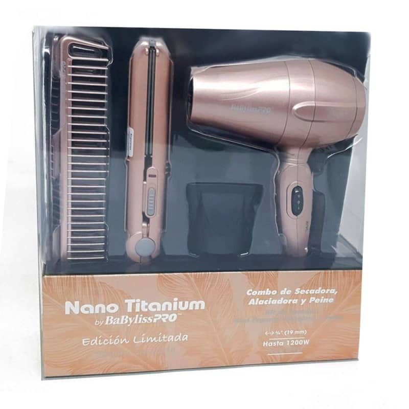 SECADORA MINI NANO-TITA BAMBINO NEG - Super Salon en línea