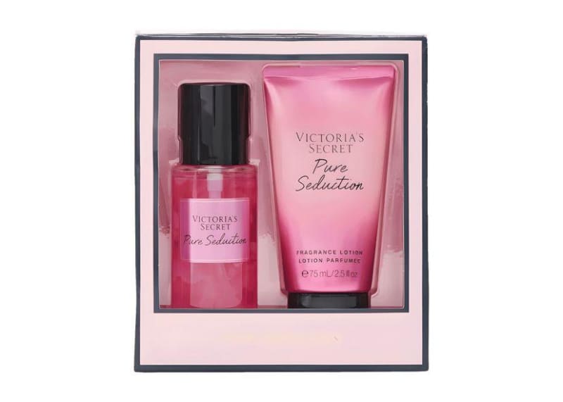 Victoria's Secret Kit Pure Seduction - Body Splash 75ml + Body Lotion 75ml