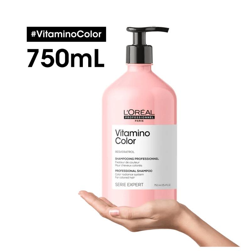 Kit Loreal Vitamino Color Shampoo E Condicionador 750ml.