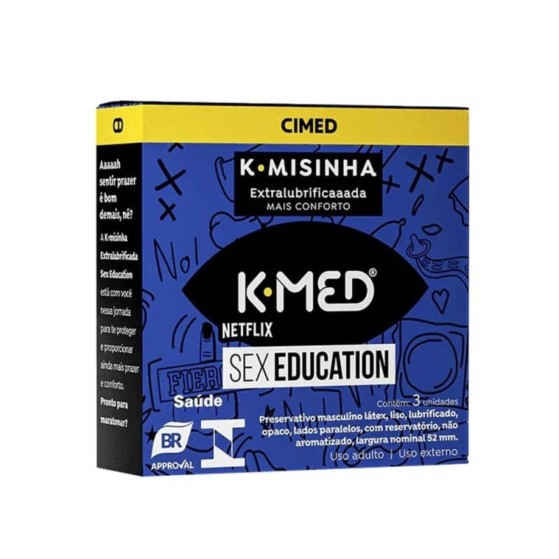 Camisinha K Med K Misinha Sex Education 3 Unidades 3175