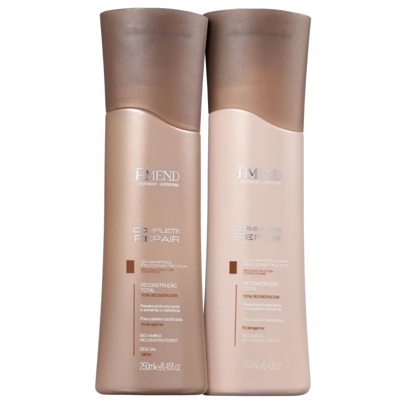 Kit Shampoo e Condicionador Amend Complete Repair Pequeno