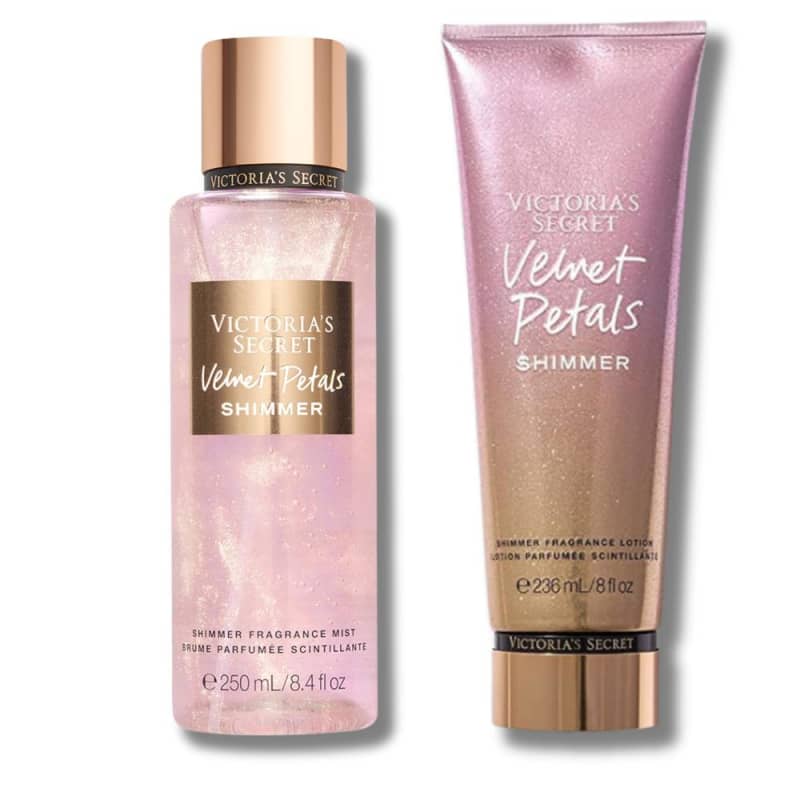 VICTORIAS SECRET VELVET PETALS SHIMMER - BODY LOTION 236ML - Simplíssima