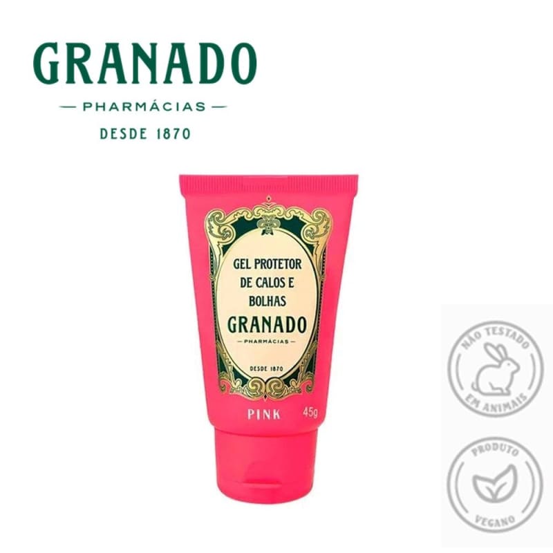 Gel para Pés Protetor de Calos e Bolhas Pink Granado 45g