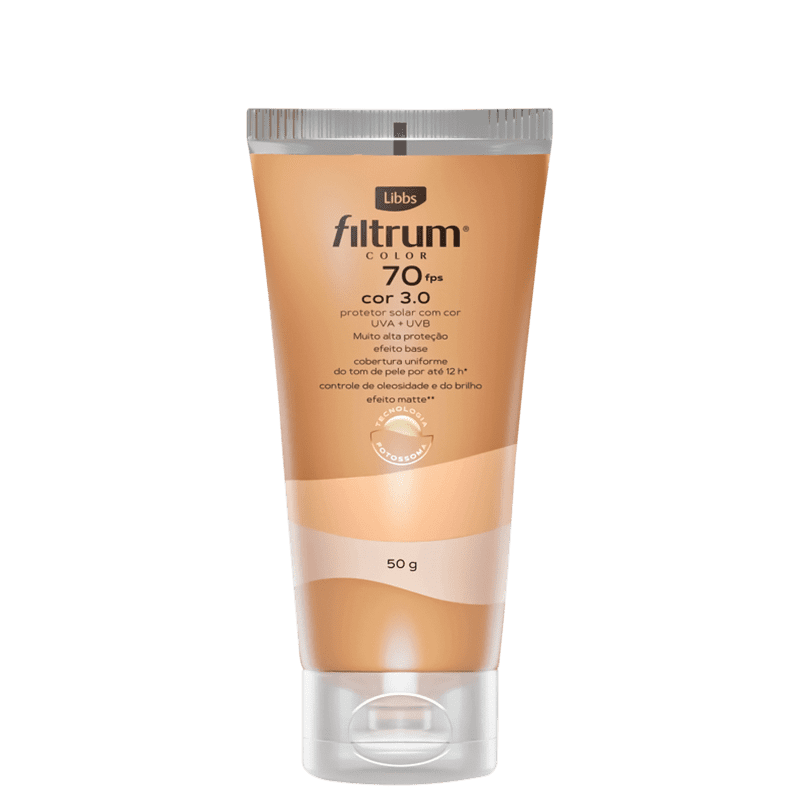 Protetor Solar Filtrum Color FPS70 Cor 3.0 50g Menor preço em Protetor Solar Filtrum Color FPS70 Cor 3.0 50g