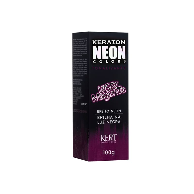 Tonalizante Keraton Hard Color Neon Laser Magenta 100g