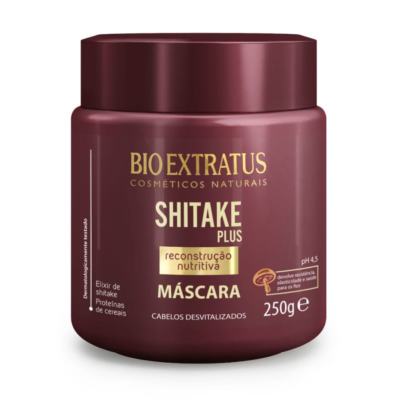 Bio Extratus Shitake Plus - Máscara Capilar 250g Menor preço em Bio Extratus Shitake Plus - Máscara Capilar 250g