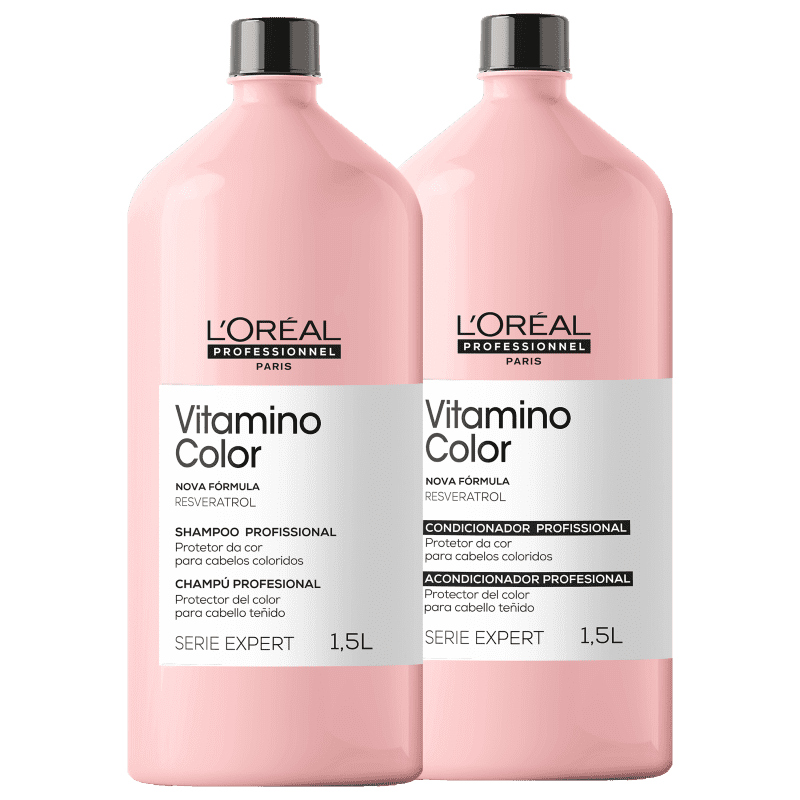 Dúo de champú y acondicionador Vitamino Color Serie Expert de L'Oréal  Professionnel