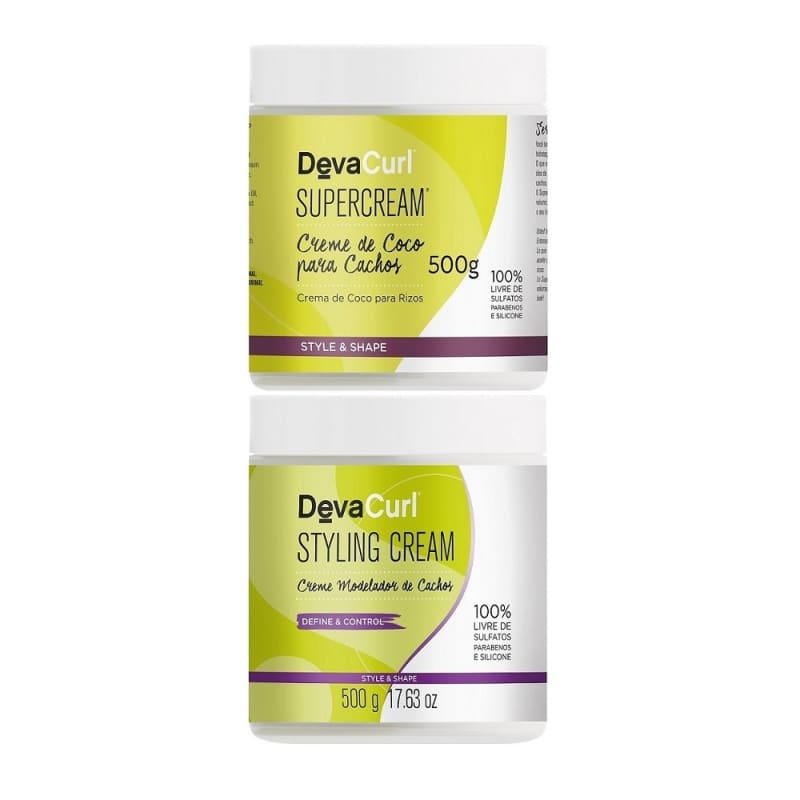 Deva Curl Styling Cream E Supercream De 500g