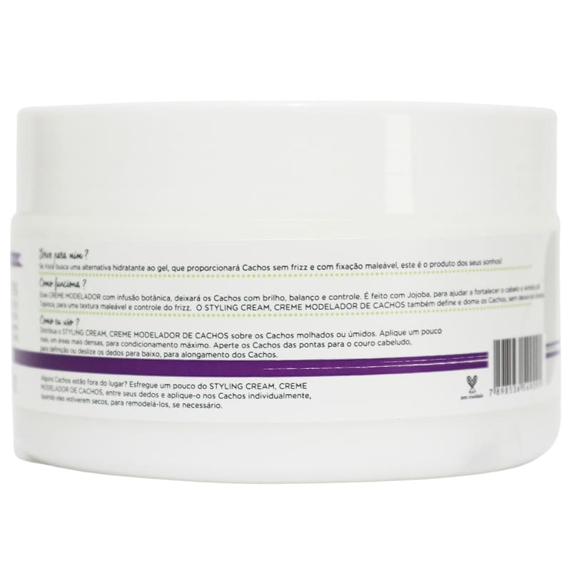 Deva Curl Styling Cream Creme Modelador de Cachos 250g
