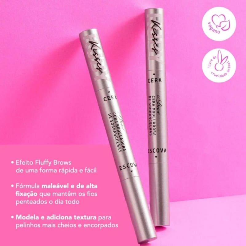Ruby Kisses Go Brow Cera Modeladora de Sobrancelhas Beleza na Web