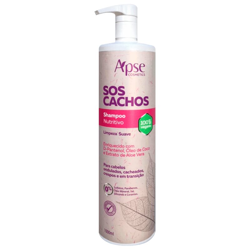 Apse Cosmetics SOS Cachos - Shampoo Nutritivo 1L