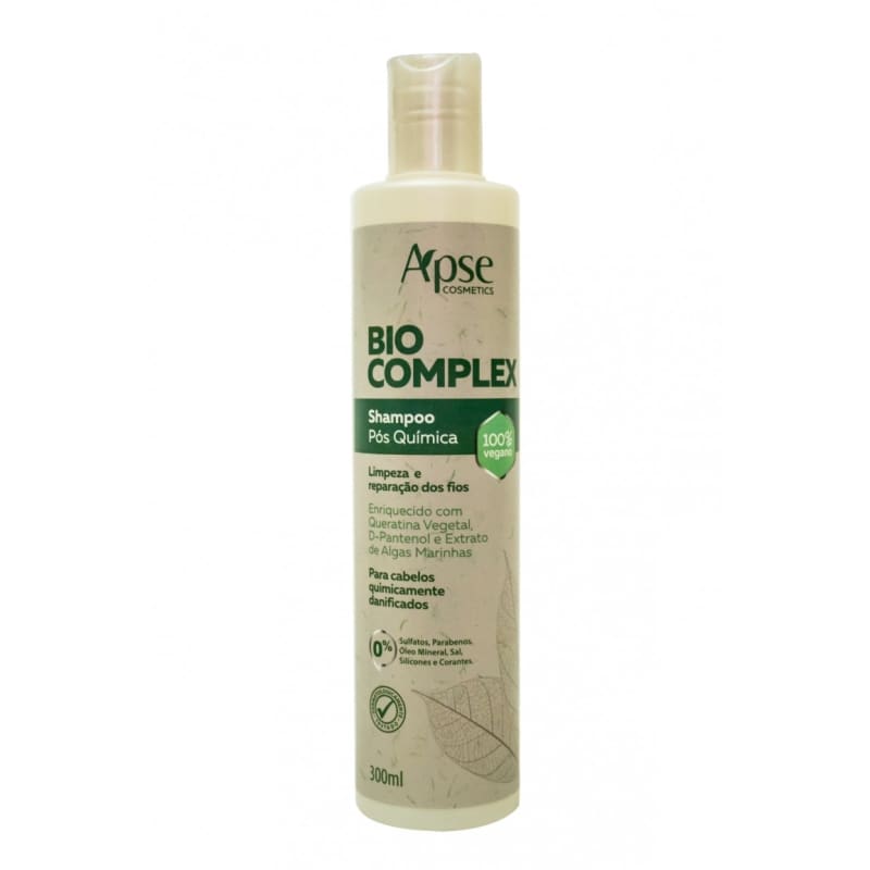 Apse Cosmetics Bio Complex - Shampoo Pós Química 300ml