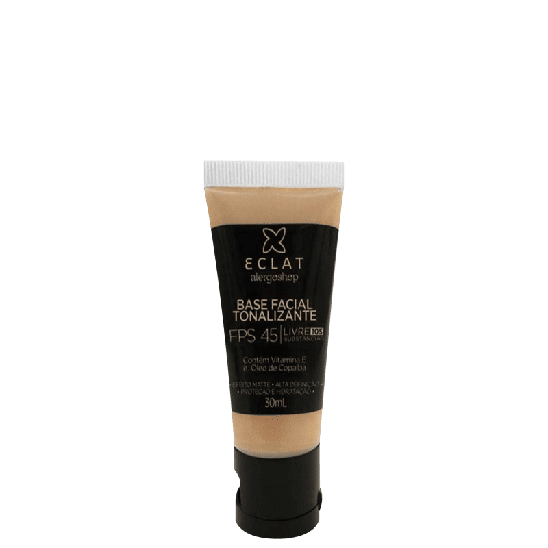 Alergoshop Eclat FPS45 Peach – Base Líquida 30ml