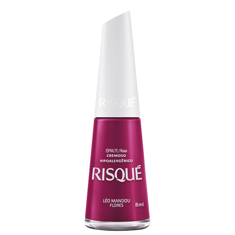 Risqué Léo Mandou Flores - Esmalte Cremoso 8ml Menor preço em Risqué Léo Mandou Flores - Esmalte Cremoso 8ml