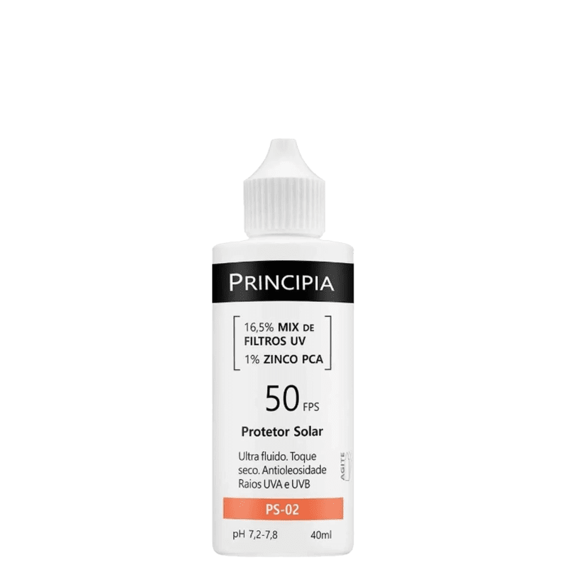 Protetor Solar Principia FPS 50 Toque Seco PS-02 com 40ml Menor preço em Protetor Solar Principia FPS 50 Toque Seco PS-02 com 40ml