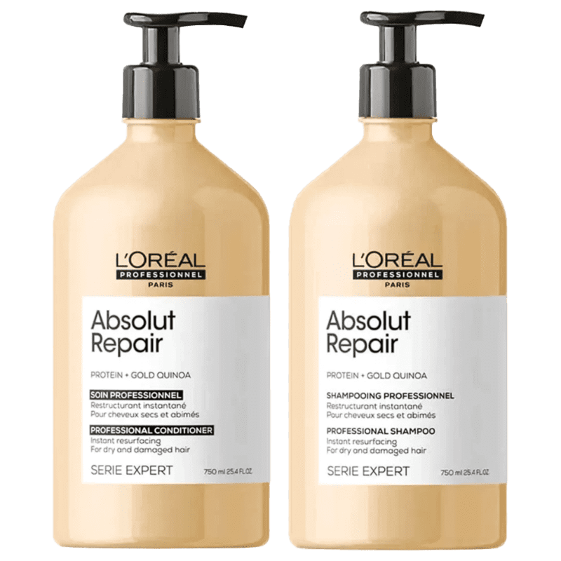 Kit Shampoo + Condicionador L’oréal Profissionnel Absolut Repair Menor preço em Kit Shampoo + Condicionador L’oréal Profissionnel Absolut Repair