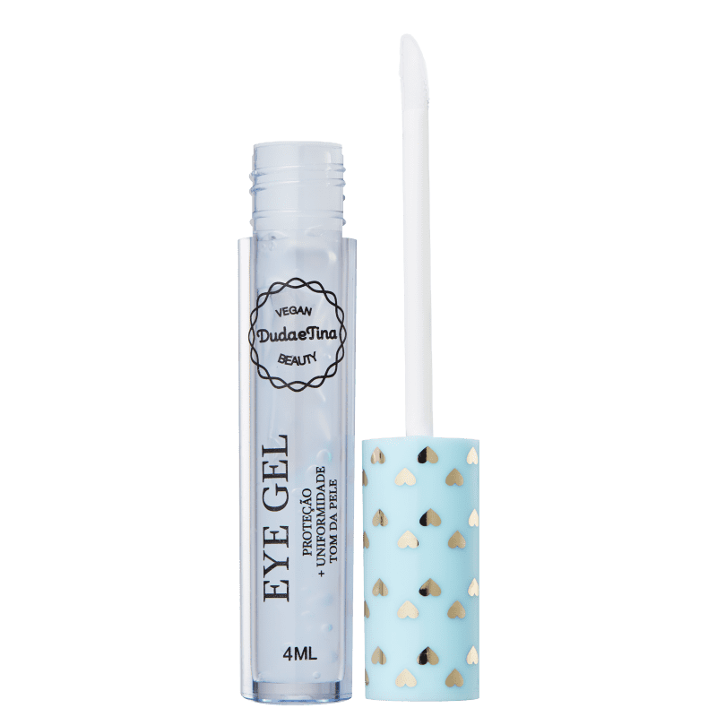 Duda e Tina Vegan Beauty Eye Gel Multifuncional - Redutor de Linhas para Área dos Olhos 4ml