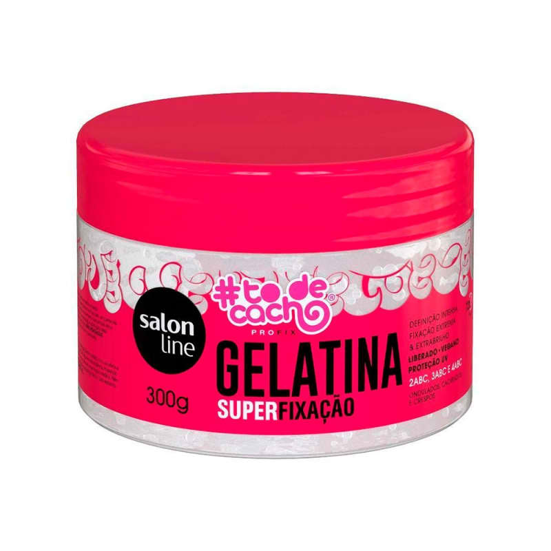 Salon Line #Todecacho Super Fixação - Gelatina Modeladora 300g Menor preço em Salon Line #Todecacho Super Fixação - Gelatina Modeladora 300g