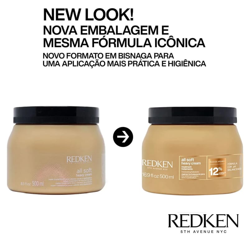 Kit Redken All Soft Tratamento Completo | Beleza na Web