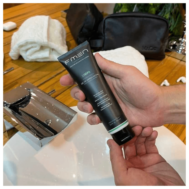 Gel de Limpeza Facial F-Men | Beleza na Web Gel de Limpeza Facial F-Men | Beleza na Web