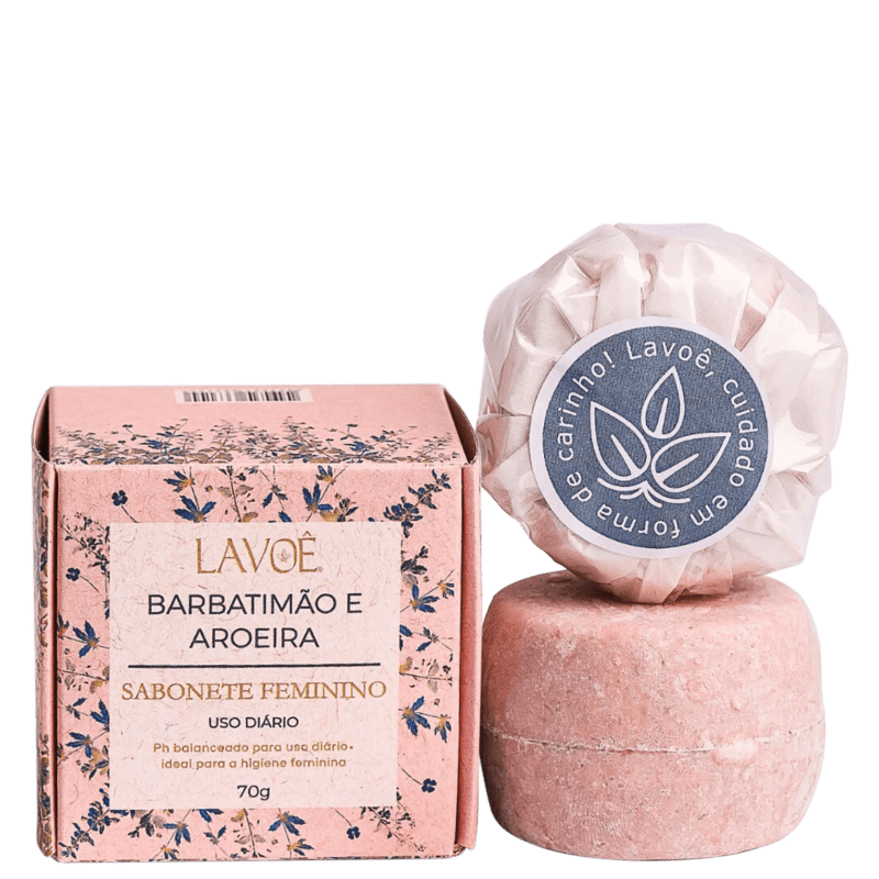 Lavoê Cosméticos Barbatimão e Aroeira Feminino - Sabonete Íntimo 70g Menor preço em Lavoê Cosméticos Barbatimão e Aroeira Feminino - Sabonete Íntimo 70g