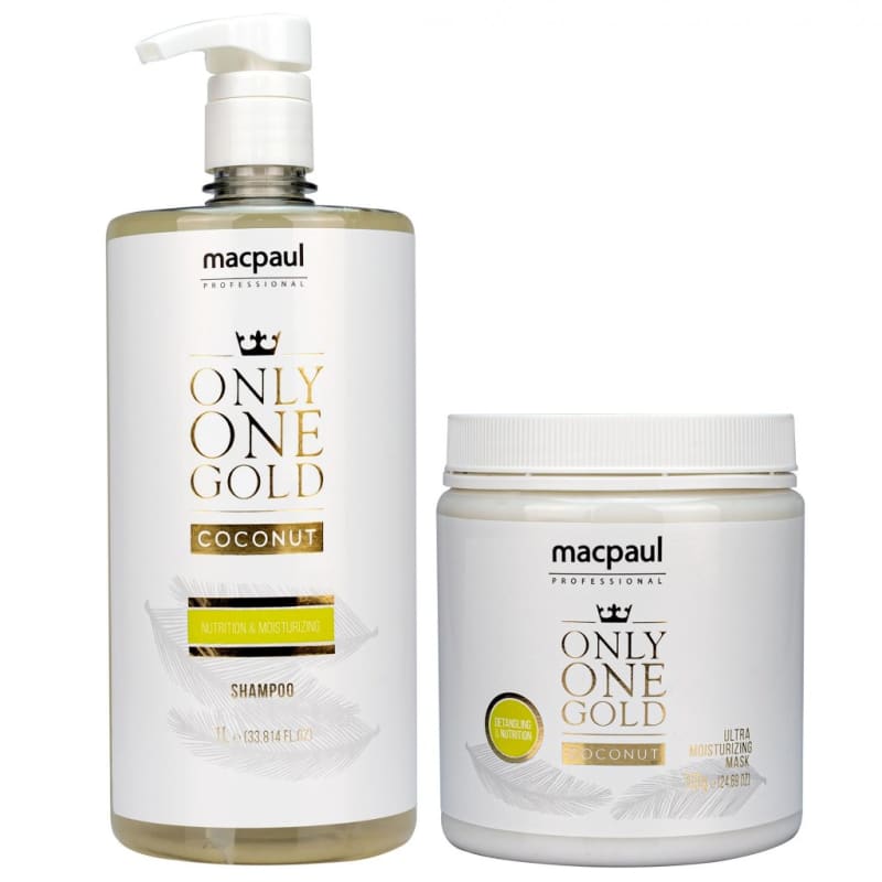 Kit MacPaul Professional Only One Gold Coconut Salon (2 Produtos)