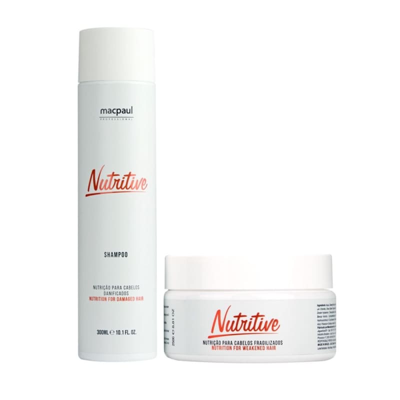 Kit MacPaul Professional Nutritive Mask (2 Produtos) Menor preço em Kit MacPaul Professional Nutritive Mask (2 Produtos)
