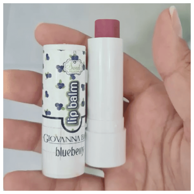 Kit 3 Lip Balm Giovanna Baby Fps 24 3,5g Blueberry