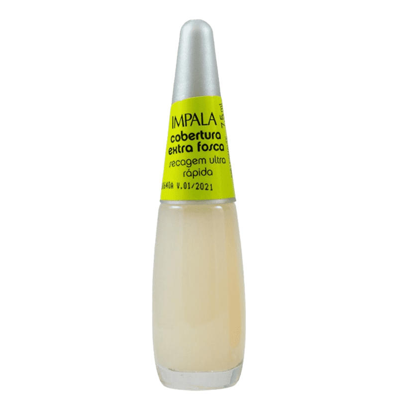 Base de Unhas Impala Cobertura Extra Fosco Beleza na 