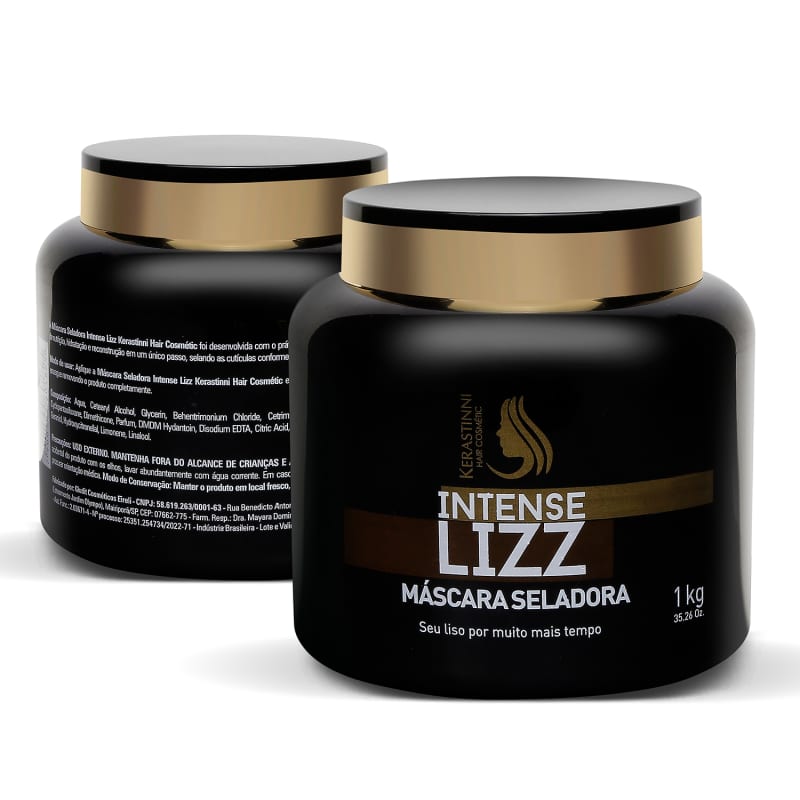 Kerastinni Liso 3D Permanent Glätten Behandlung – 1000 Ml Für Glattes, Glänzendes Haar