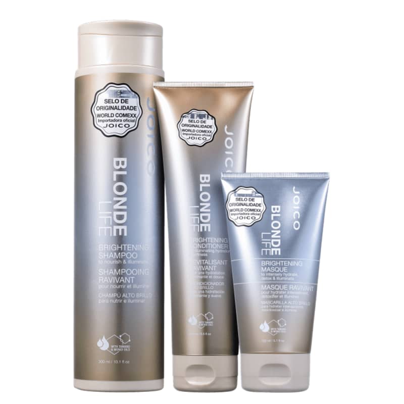 Kit Joico Blonde Life Brightening Trio (3 Produtos)