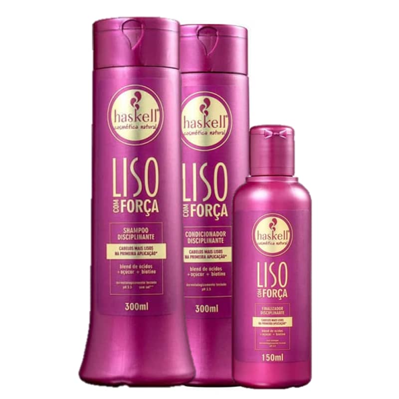 Bio Instinto Liso com Força - Kit para Cabelos Lisos e