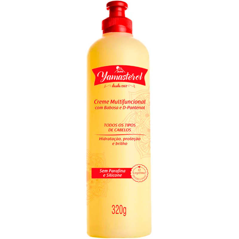 Yamá Yamasterol Babosa e D-Pantenol - Creme Multifuncional 320g Menor preço em Yamá Yamasterol Babosa e D-Pantenol - Creme Multifuncional 320g