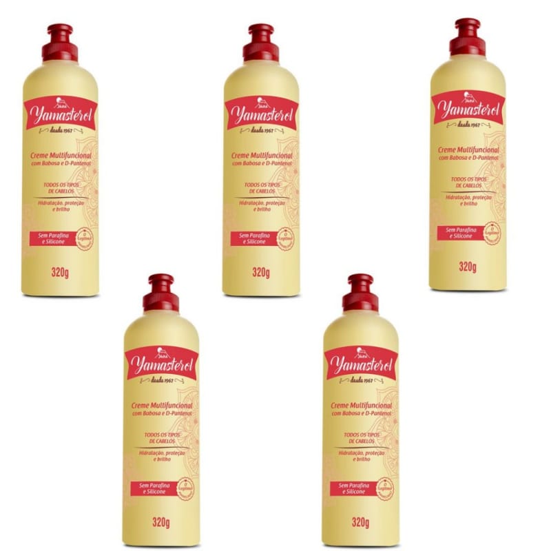 Kit Yamá Yamasterol Babosa e D-Pantenol Home Care (5 Unidades) Menor preço em Kit Yamá Yamasterol Babosa e D-Pantenol Home Care (5 Unidades)